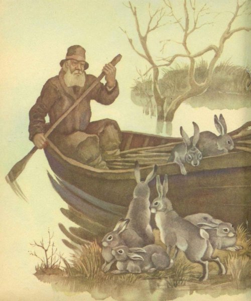 Дед Мазай и зайцы