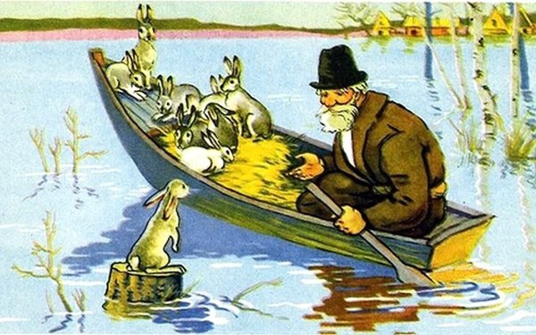 Н.А. Некрасова "дед Мазай и зайцы"