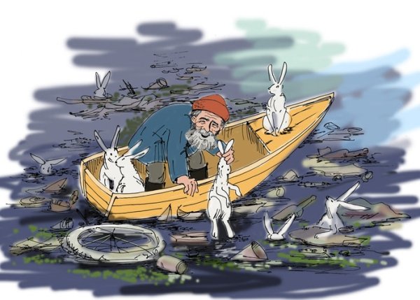 Дед Мазай и зайцы