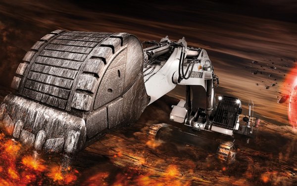 Крутой экскаватор