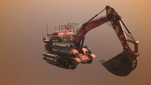 Фантастический экскаватор