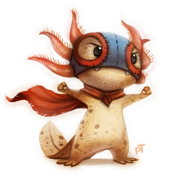 Курьер аксолотль дота