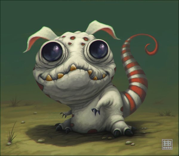Прикольный монстрик