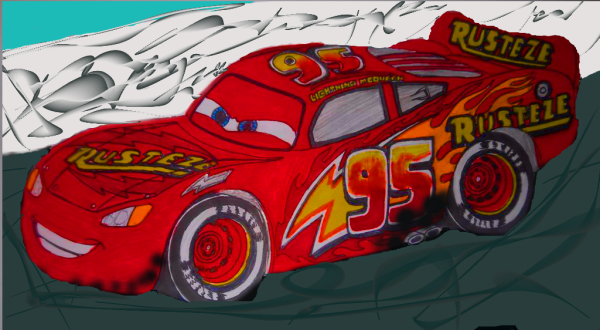 Тачки молния Маккуин арт