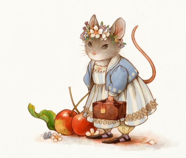 Мышонок арт