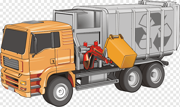 Раскраски машинки мусоровоз