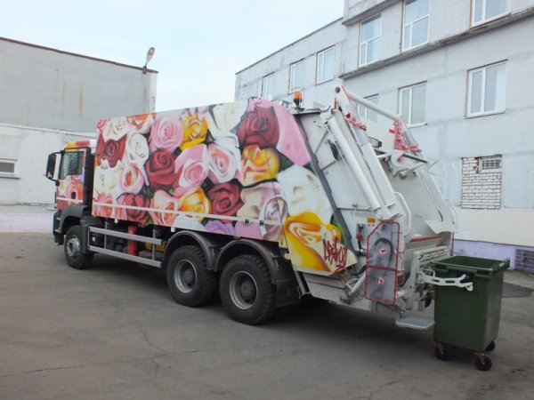 Мусоровоз ЦЭТ Ульяновск