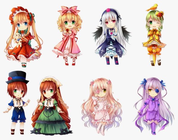 Розен мейден имена кукол