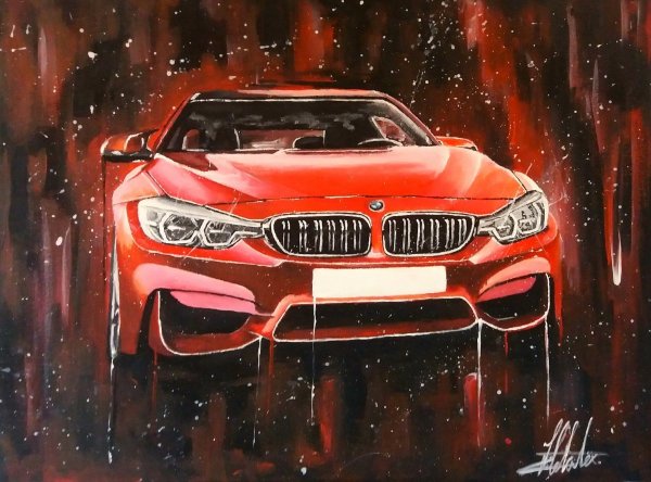 Картина БМВ