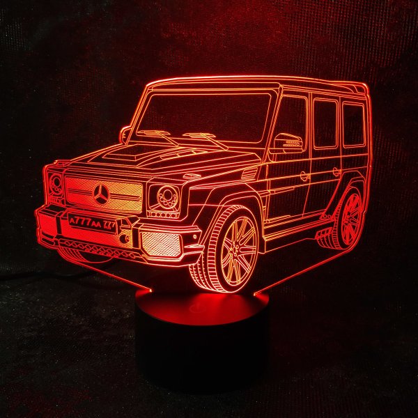 3d ночник Мерседес Гелендваген