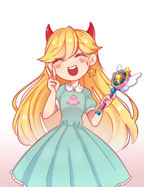 Звёздная принцесса и силы зла аниме