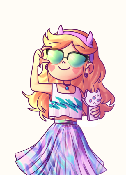 Звёздочка Баттерфляй арт