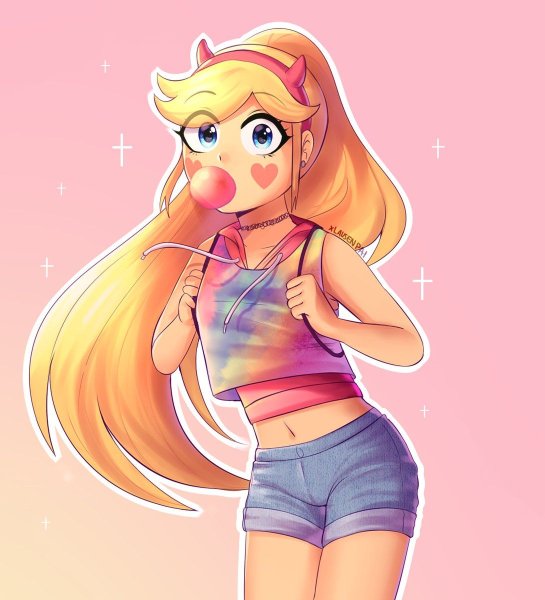 Звёздочка Баттерфляй арт