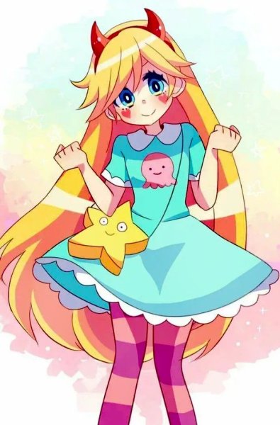 Звёздная принцесса и силы зла аниме