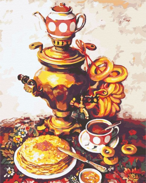 Натюрморт с самоваром