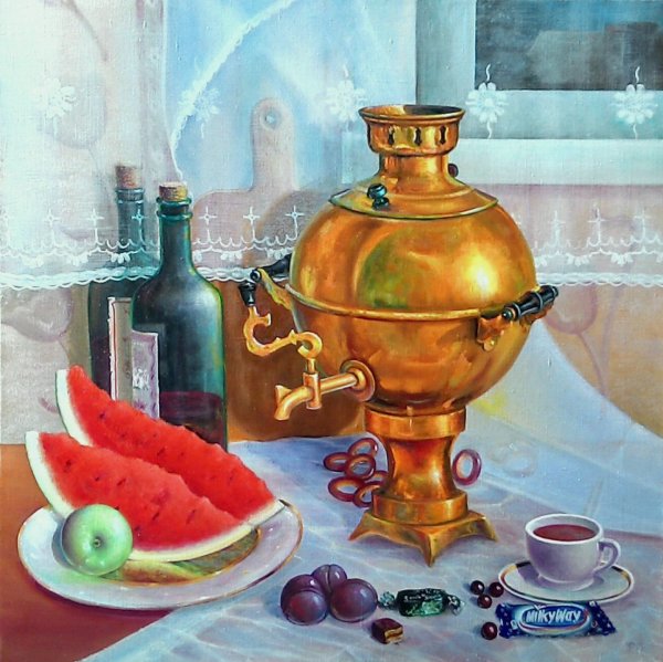 Художник samovar картины