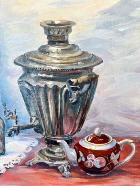 Кирчанов Александр Николаевич. Натюрморт с самоваром