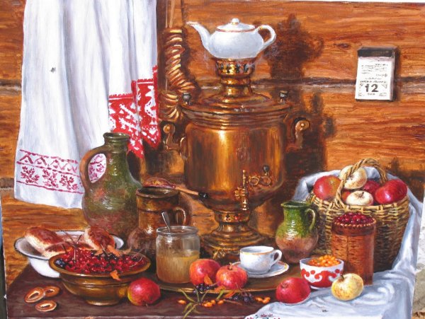 Владимир Федорович Стожаров «у самовара»