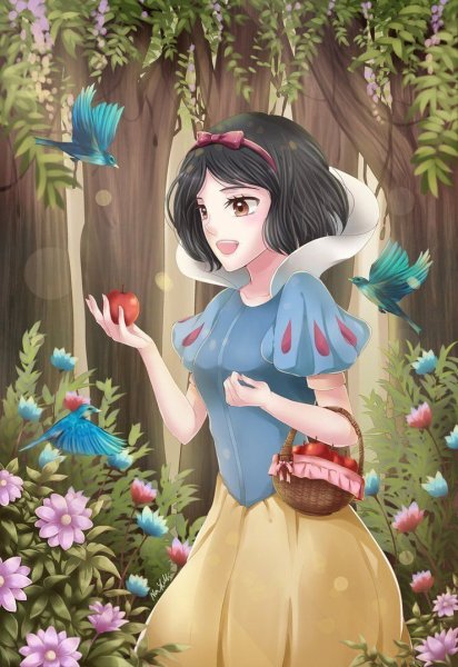 Белоснежка Дисней арт