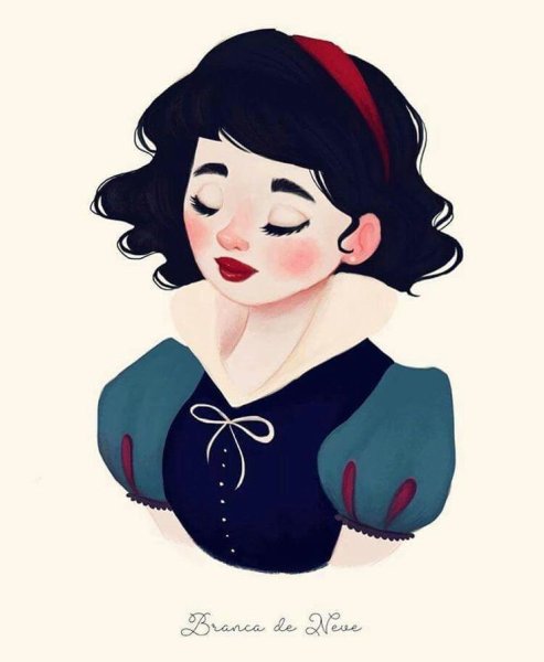 Белоснежка Дисней арт