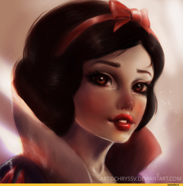 Белоснежка в разных стилях