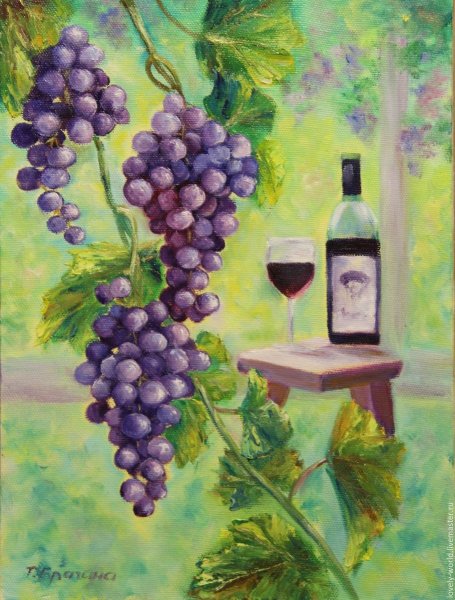 Картины Третьяковка Виноградная лоза