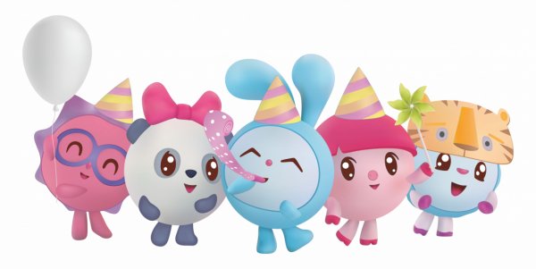 Герои мультфильма Малышарики