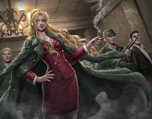 Чёрная Лагуна аниме балалайка