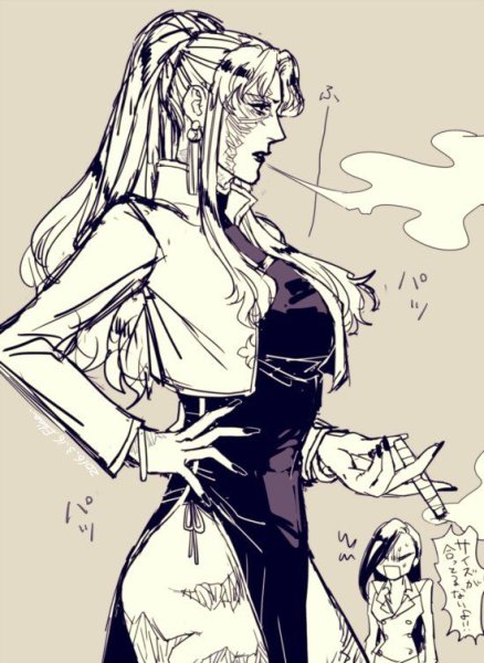 Black Lagoon балалайка Манга