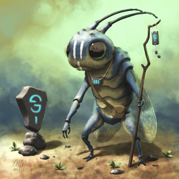 Насекомые арт