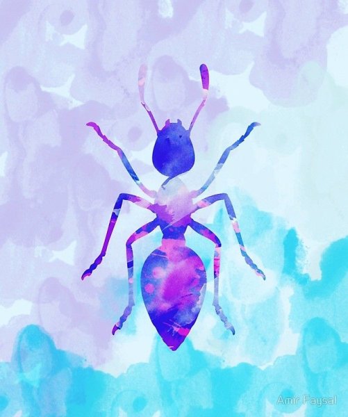 Фиолетовый муравей