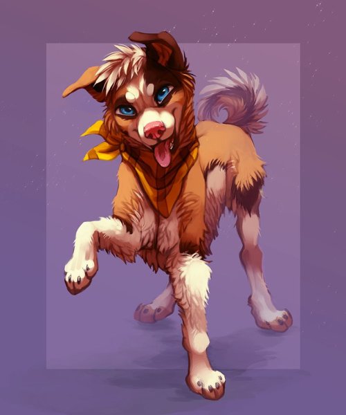 Аниме собаки