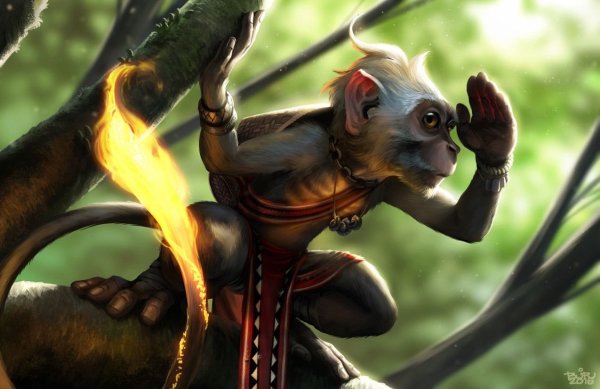 Обезьяна фэнтези
