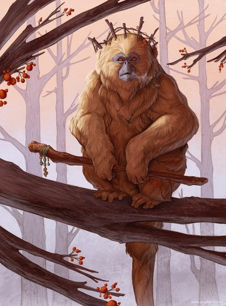 Мифические обезьяны