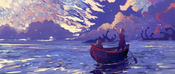 Море рисунок