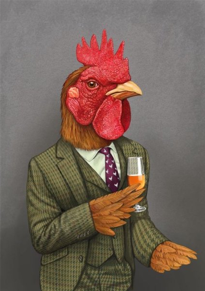 Курица воин