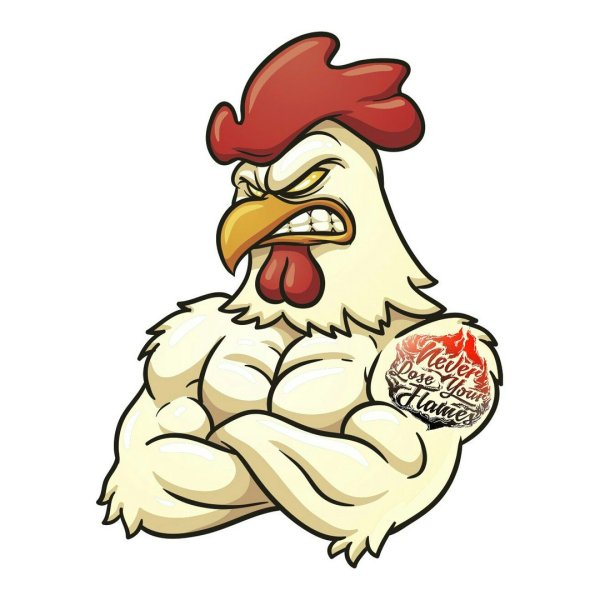 Человек петух