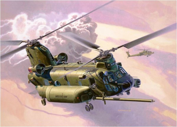 MH-47e Chinook 1 72 Revell