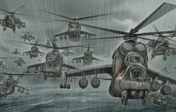 Ми 24 сталкер арт