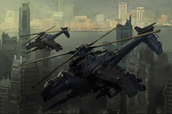 Фантастические вертолеты