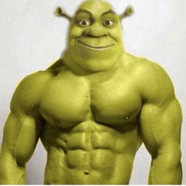 Шрек с прессом