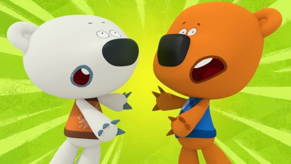 Мишки Мимимишки Лисичка и Кеша