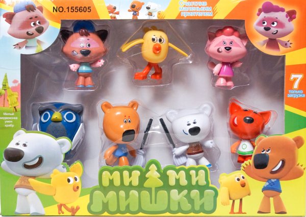 Мимимишки игровой набор из 7 Геров арт.155605