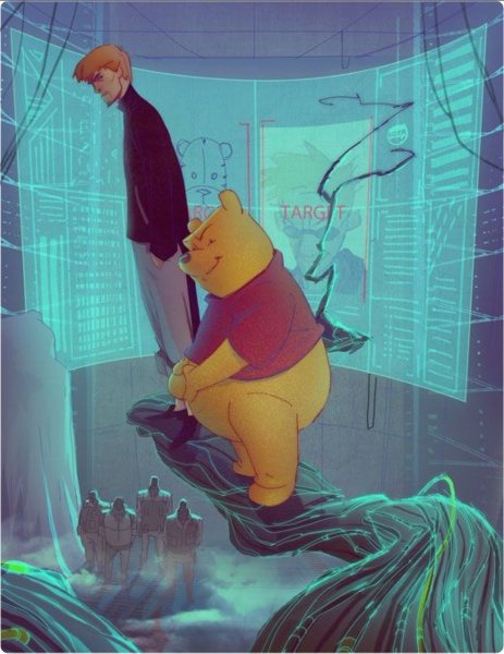 Кристофер Робин и Винни арт