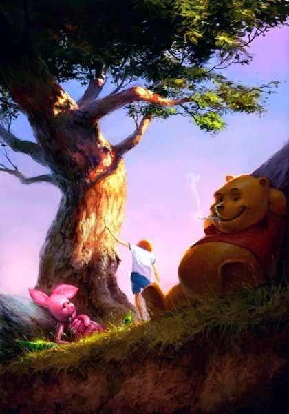 Винни пух арты