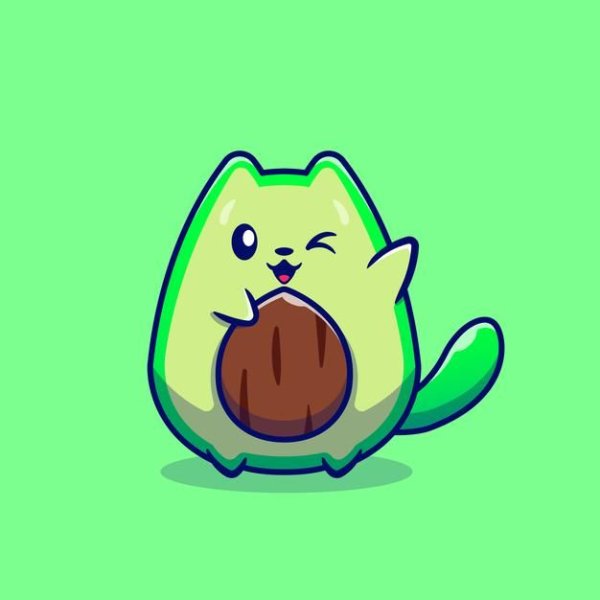 Авокадо котик