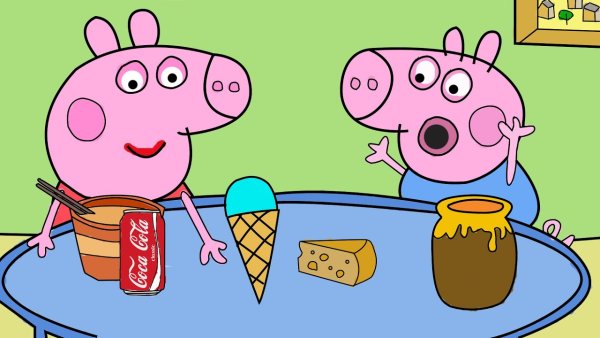 Свинка Пеппа арт