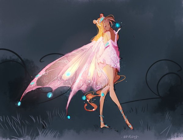 Флора Винкс арт энчантикс