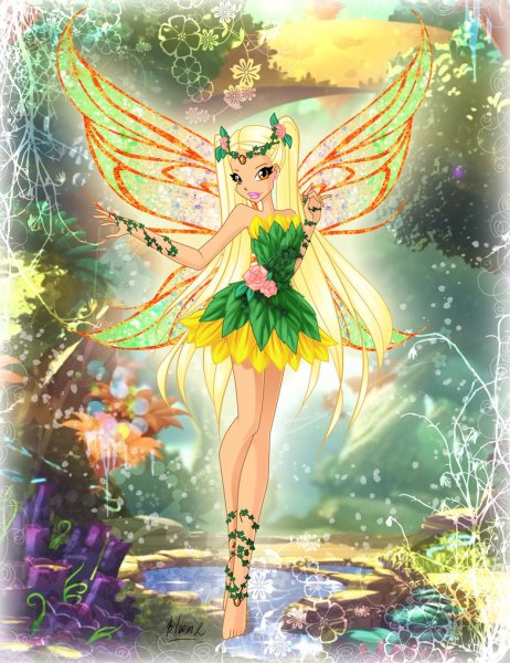 Феи Винкс арт Стелла
