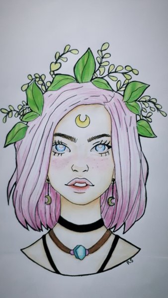 Картинки для срисовки девушки